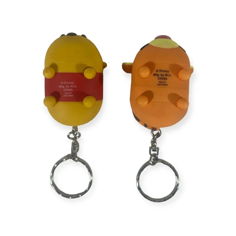 Disney TSUM TSUM Keychain WINNIE THE POOH and TIGGER